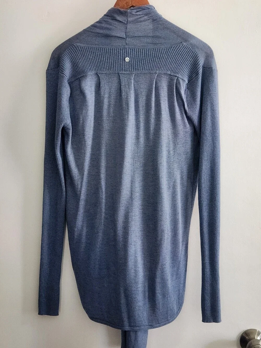 Lululemon Universal Wrap Heathered Blue Cardigan Size M/L